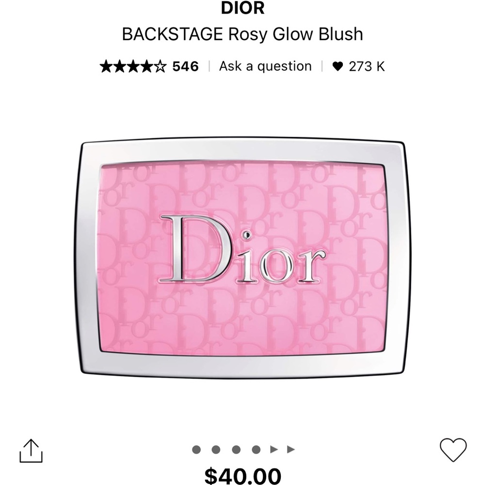 Dior Backstage Blush - 001 Pink